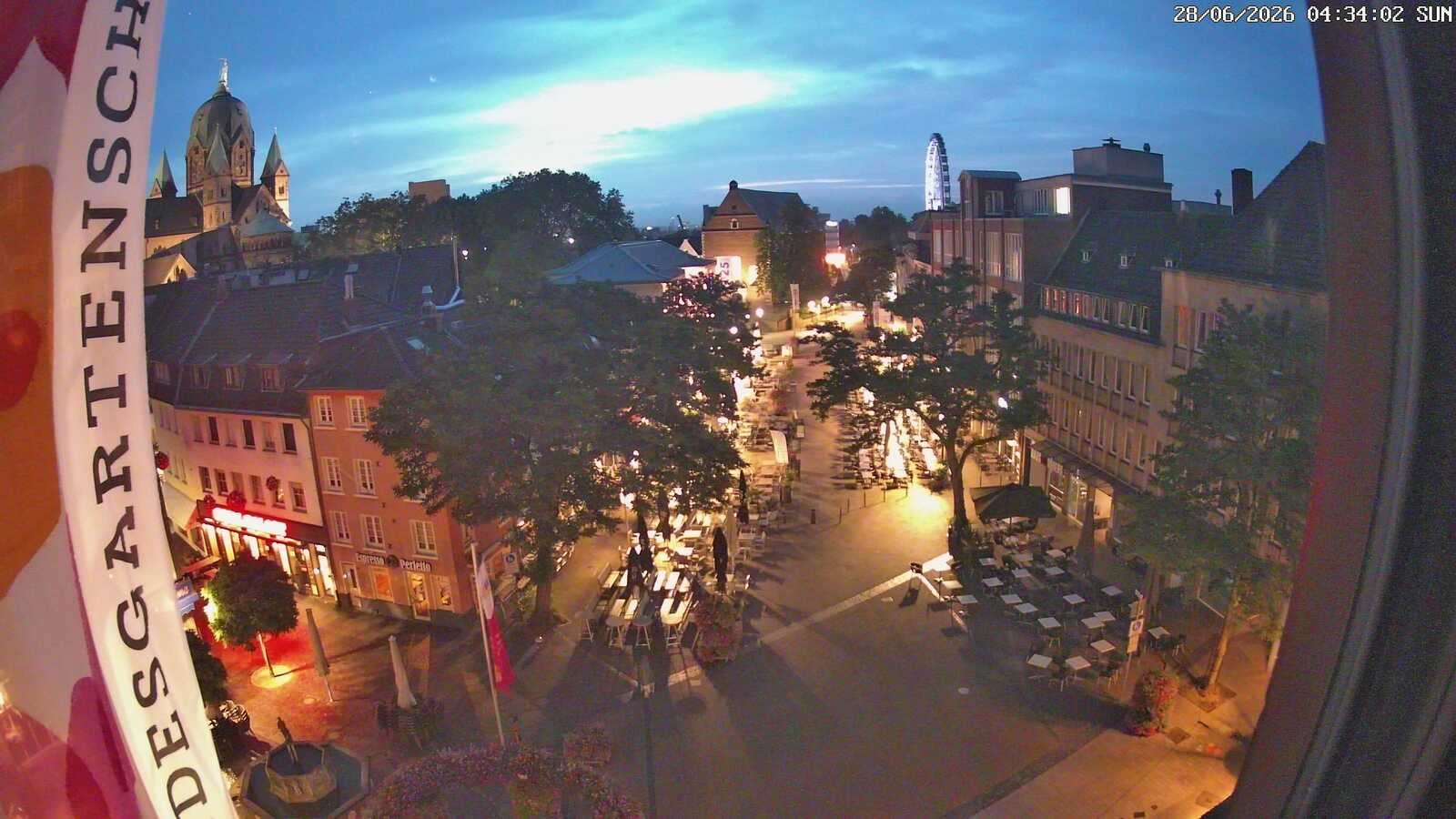 Archiv Foto Webcam Neuss: Blick auf das Quirinus Münster