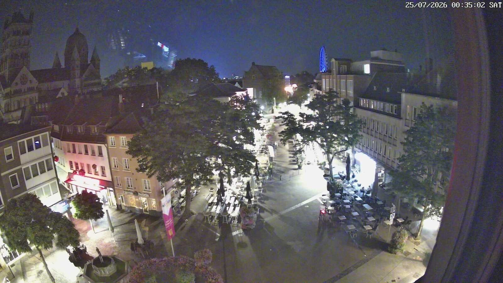 Archiv Foto Webcam Neuss: Blick auf das Quirinus Münster