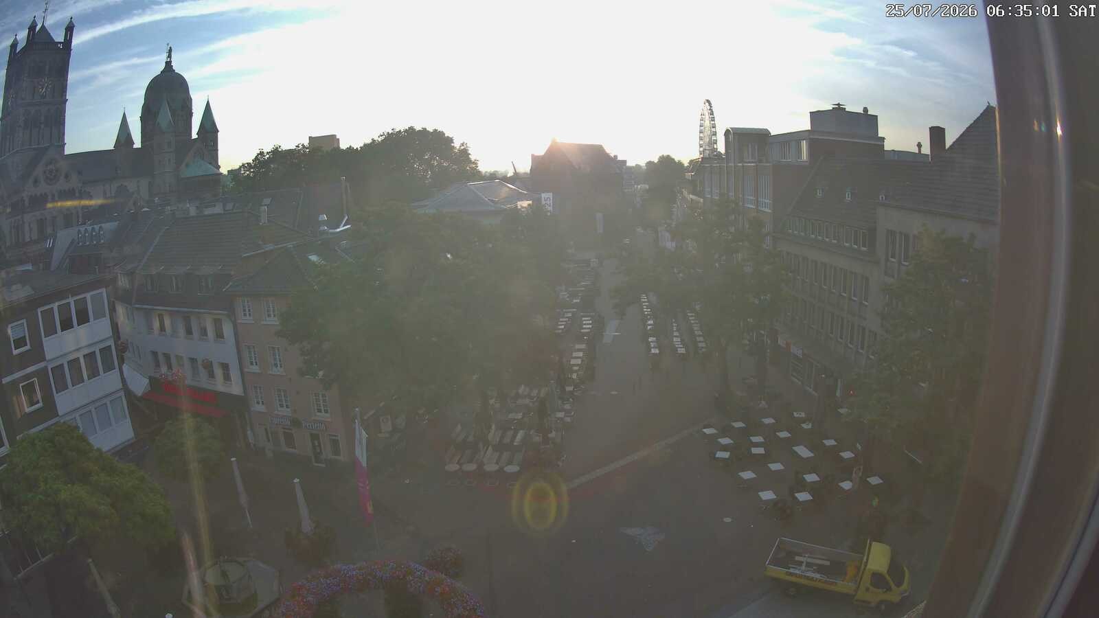 Archiv Foto Webcam Neuss: Blick auf das Quirinus Münster