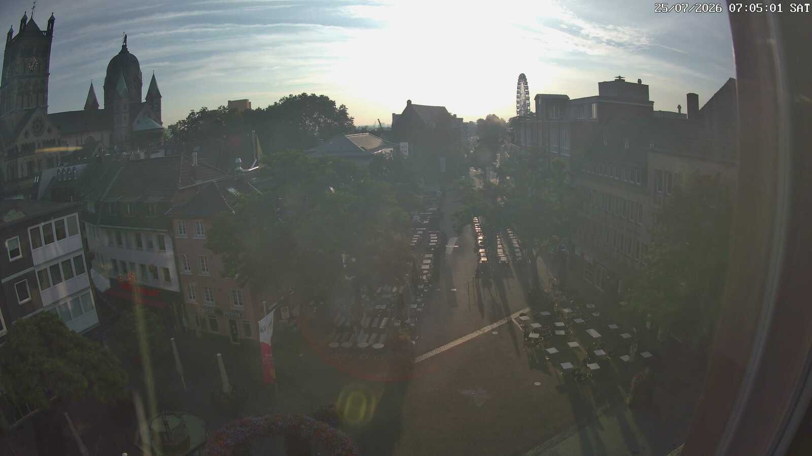 Archiv Foto Webcam Neuss: Blick auf das Quirinus Münster