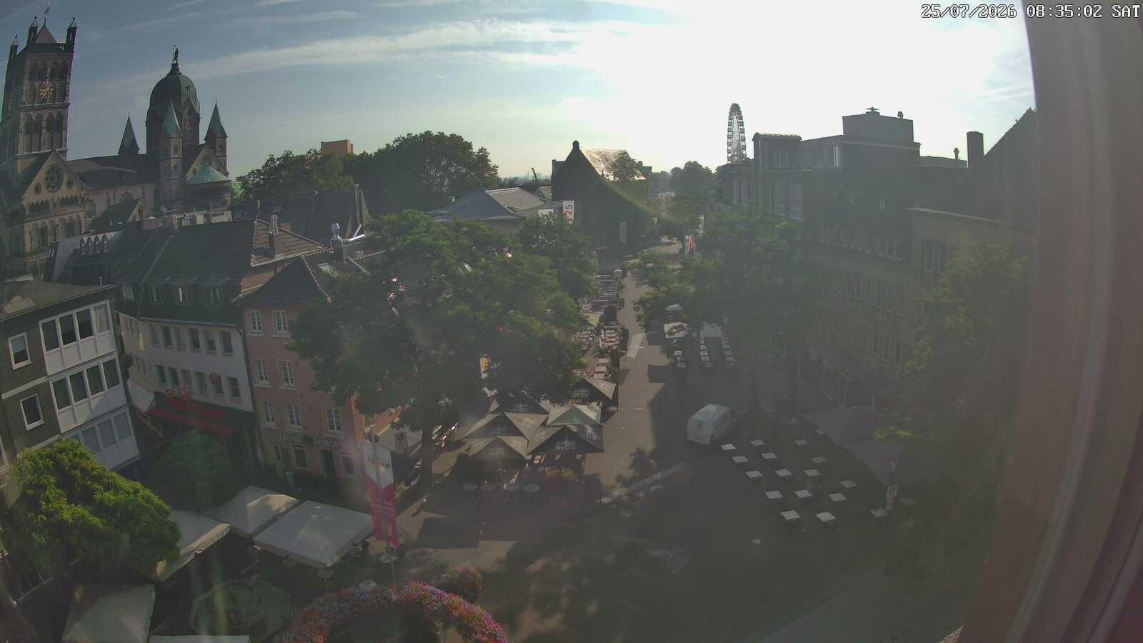 Archiv Foto Webcam Neuss: Blick auf das Quirinus Münster