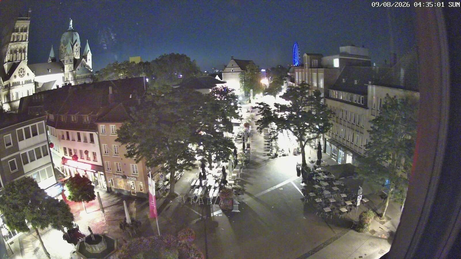 Archiv Foto Webcam Neuss: Blick auf das Quirinus Münster
