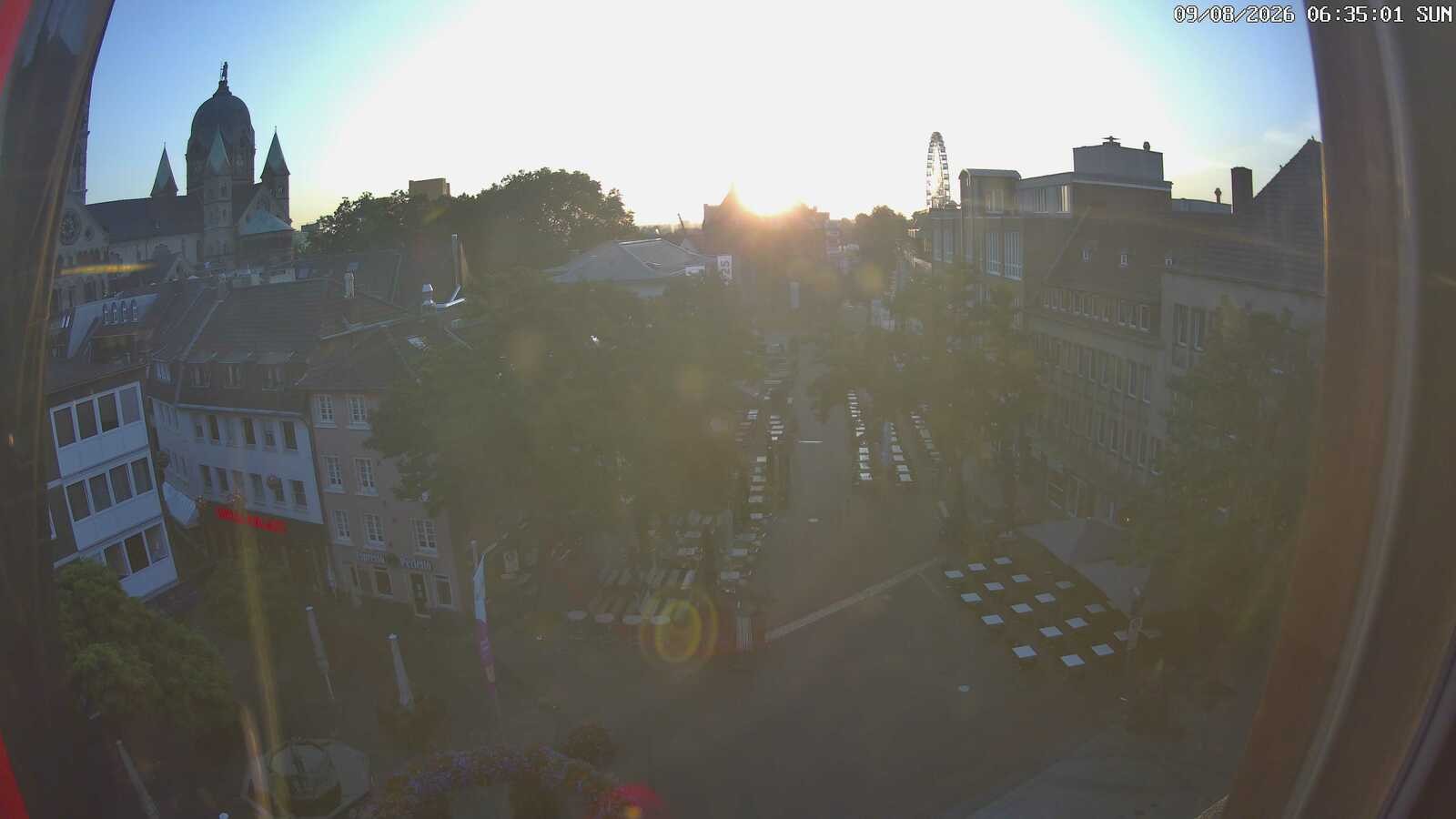 Archiv Foto Webcam Neuss: Blick auf das Quirinus Münster