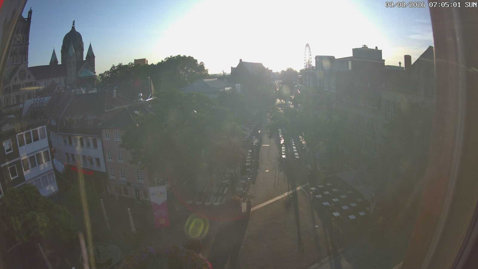 Archiv Foto Webcam Neuss: Blick auf das Quirinus Münster