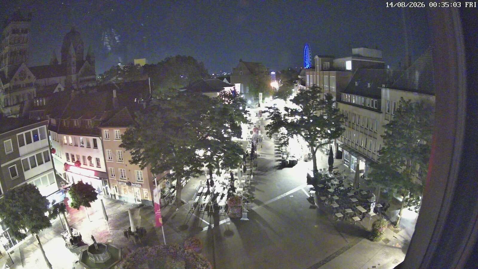 Archiv Foto Webcam Neuss: Blick auf das Quirinus Münster