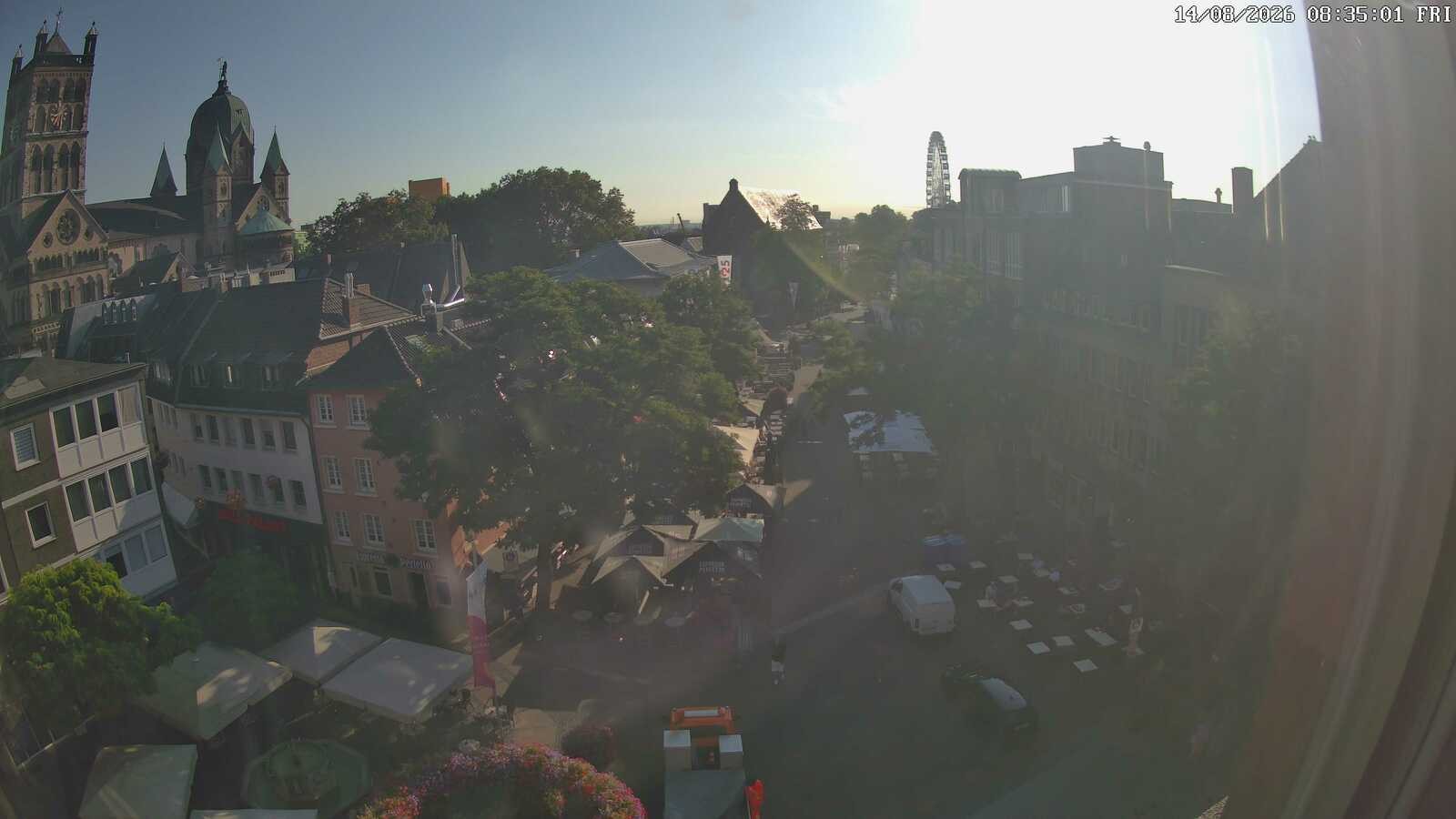 Archiv Foto Webcam Neuss: Blick auf das Quirinus Münster
