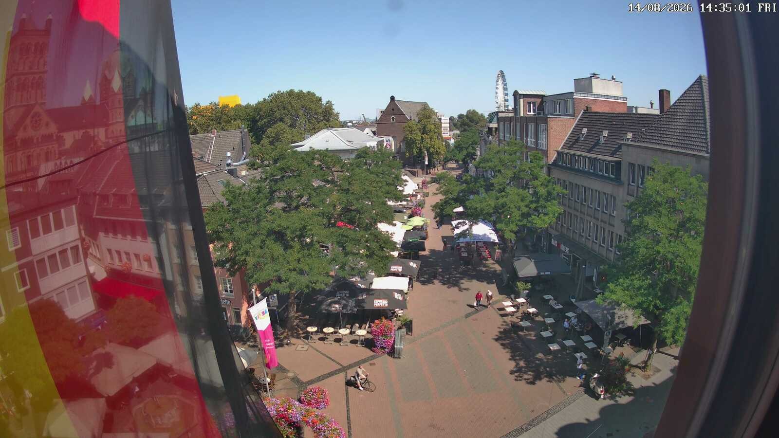 Archiv Foto Webcam Neuss: Blick auf das Quirinus Münster