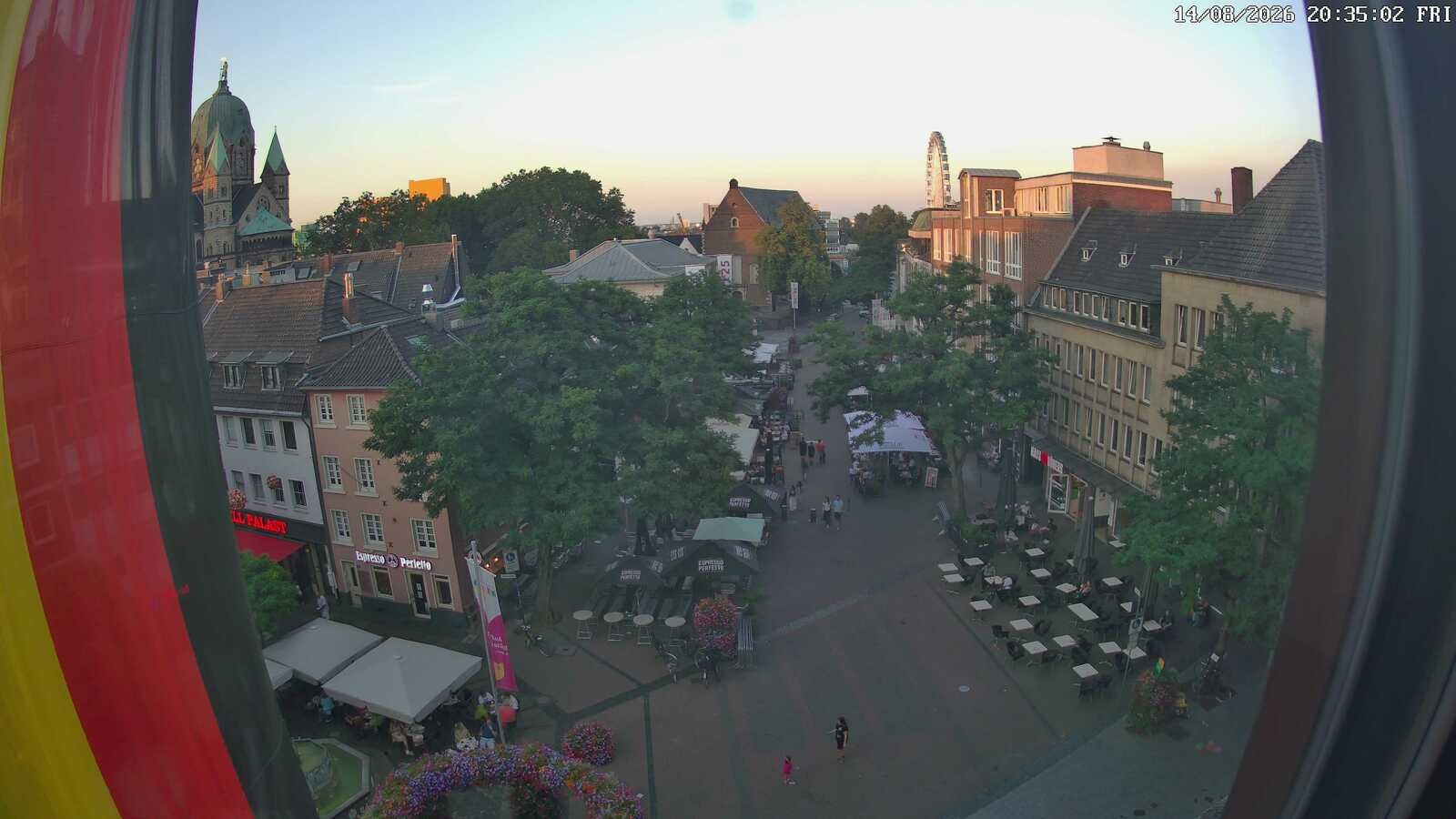 Archiv Foto Webcam Neuss: Blick auf das Quirinus Münster