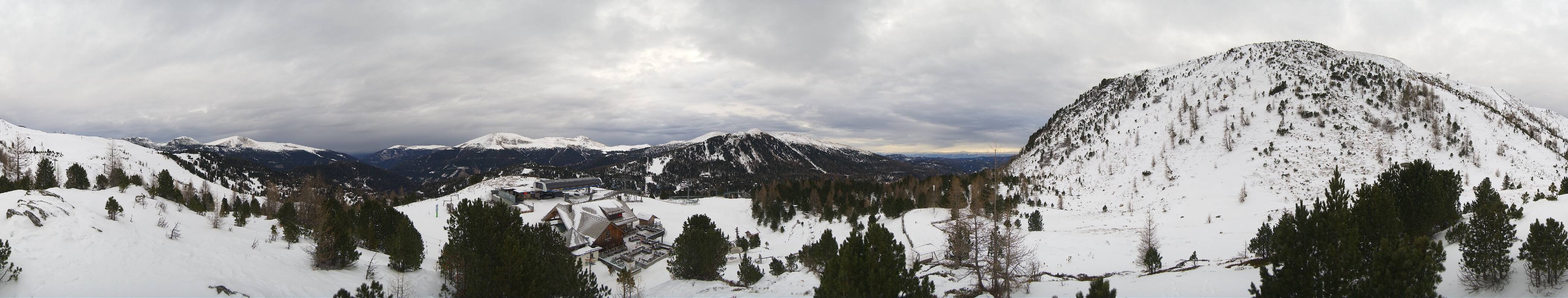 Archiv Foto Webcam AlmZeit-Hütte Turracher See