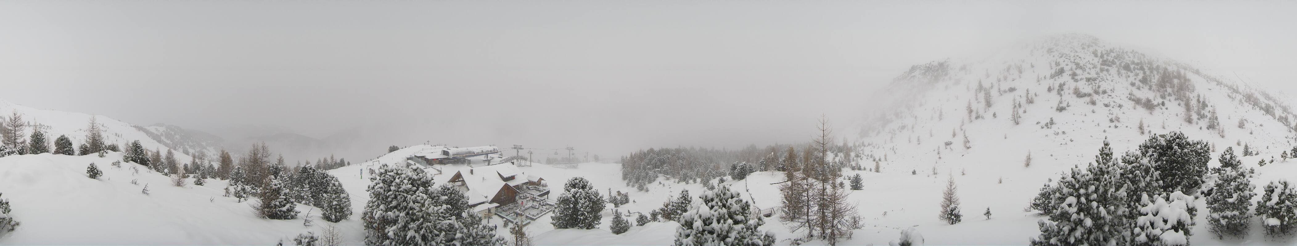 Archiv Foto Webcam AlmZeit-Hütte Turracher See