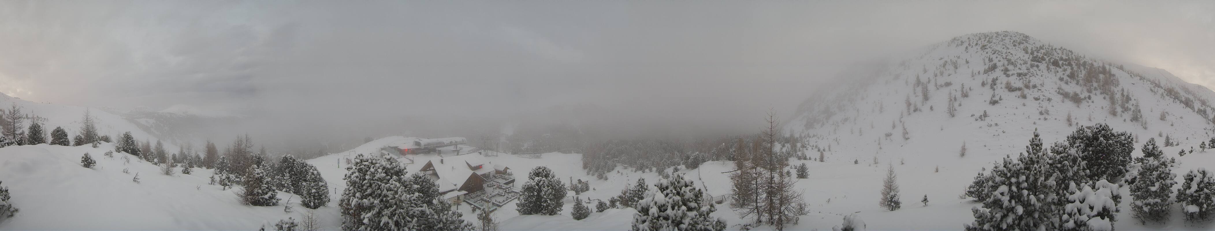 Archiv Foto Webcam AlmZeit-Hütte Turracher See