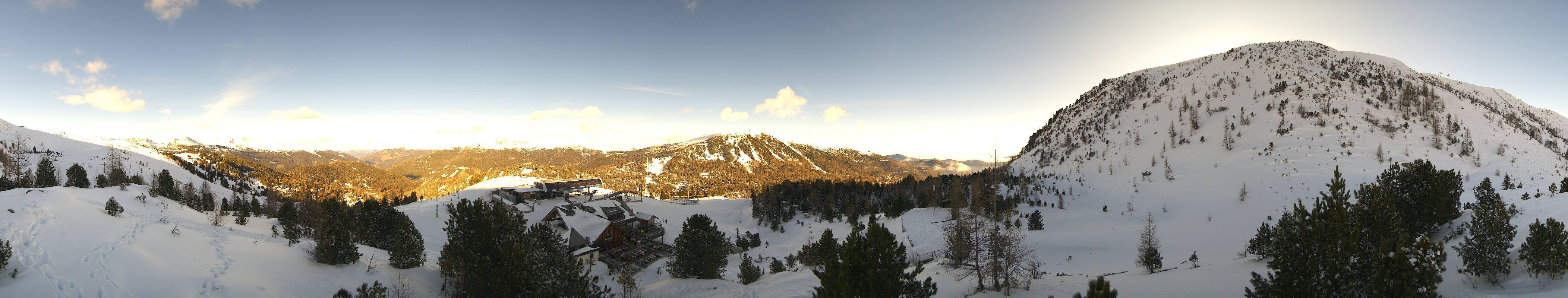 Archiv Foto Webcam AlmZeit-Hütte Turracher See