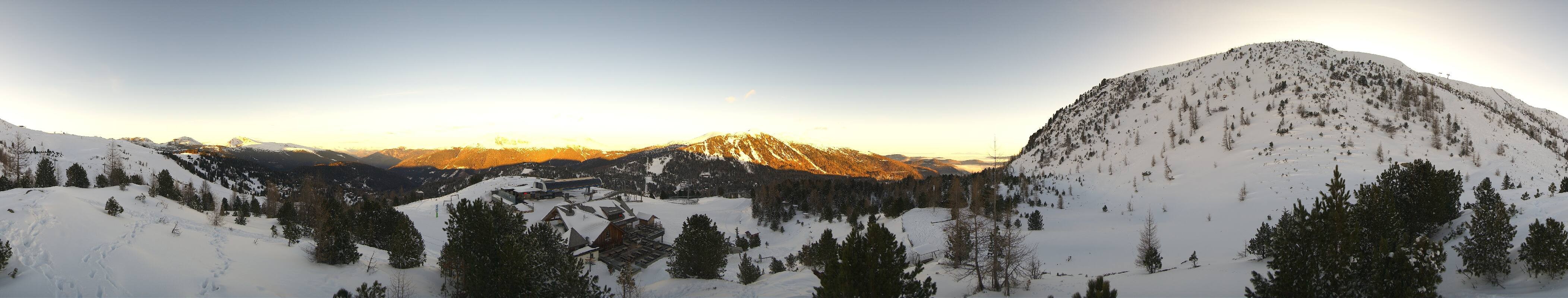 Archiv Foto Webcam AlmZeit-Hütte Turracher See
