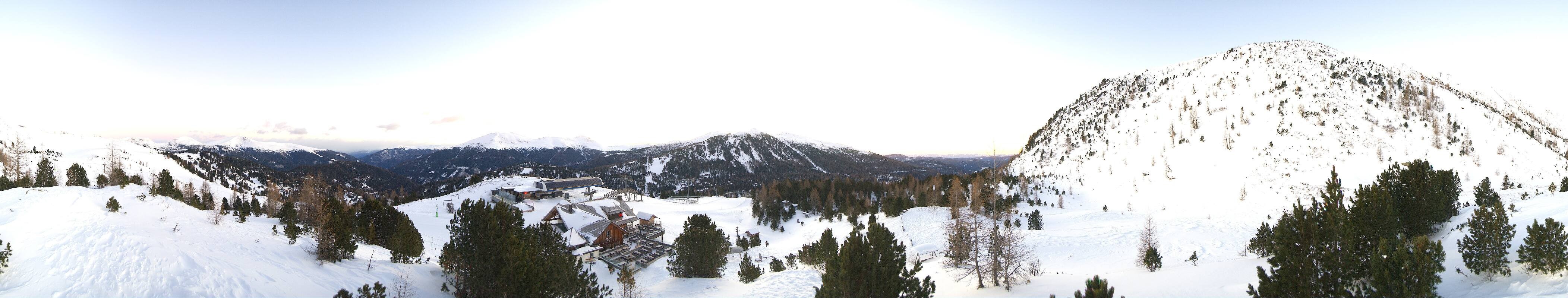 Archiv Foto Webcam AlmZeit-Hütte Turracher See