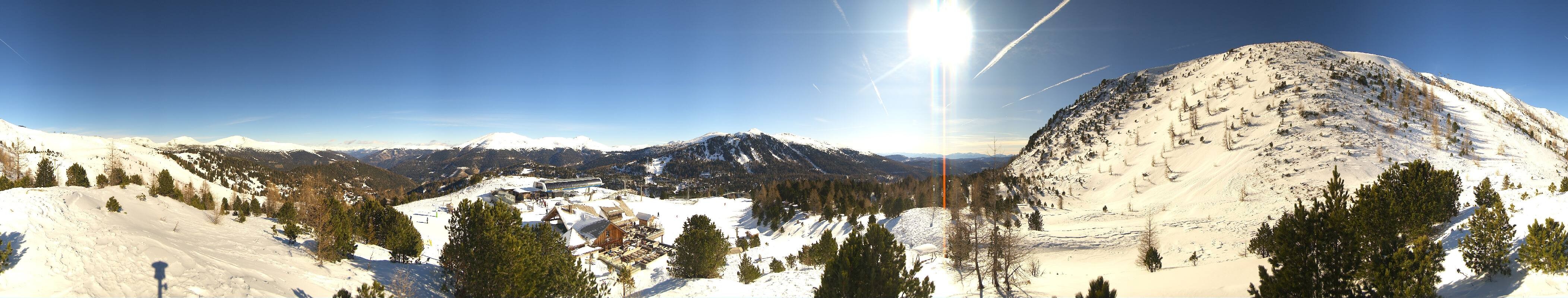Archiv Foto Webcam AlmZeit-Hütte Turracher See