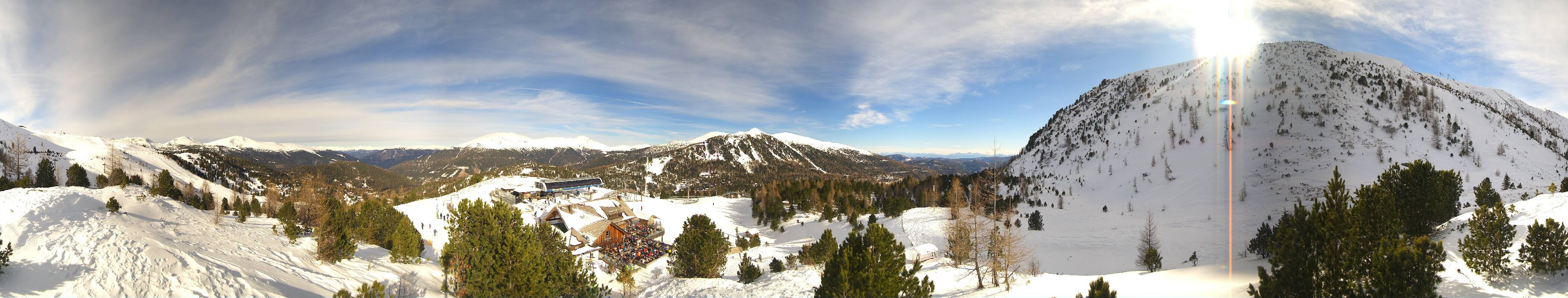 Archiv Foto Webcam AlmZeit-Hütte Turracher See