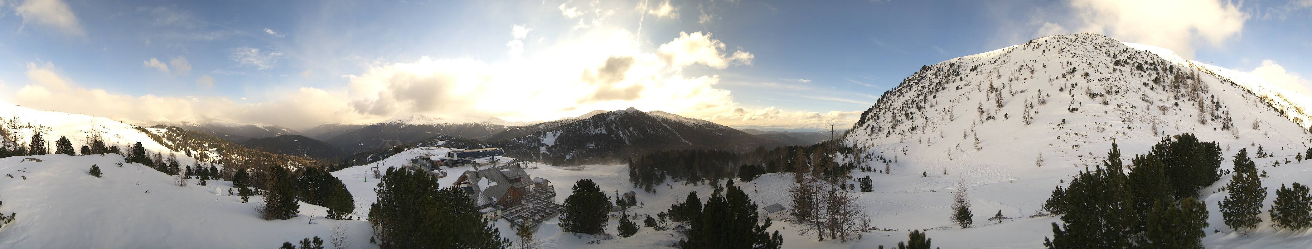 Archiv Foto Webcam AlmZeit-Hütte Turracher See