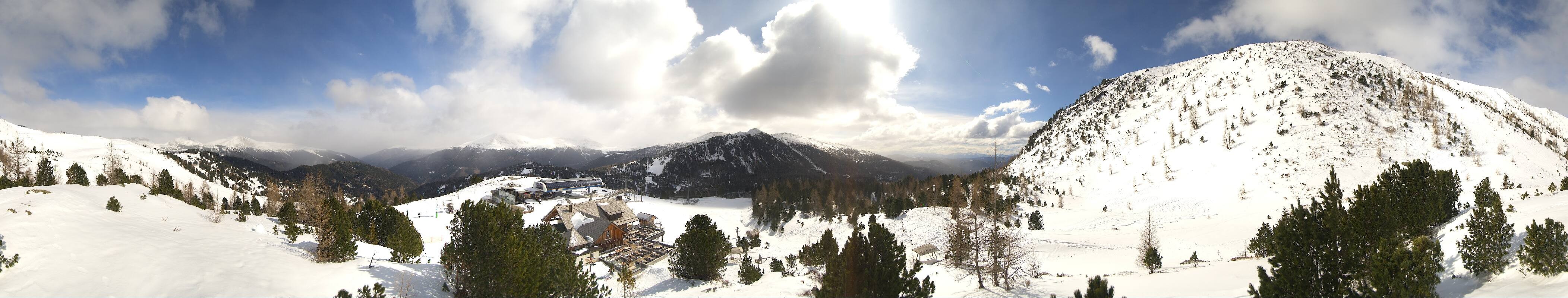 Archiv Foto Webcam AlmZeit-Hütte Turracher See