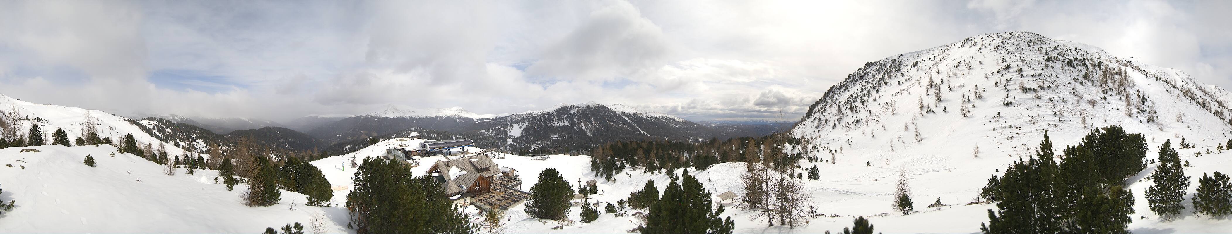 Archiv Foto Webcam AlmZeit-Hütte Turracher See