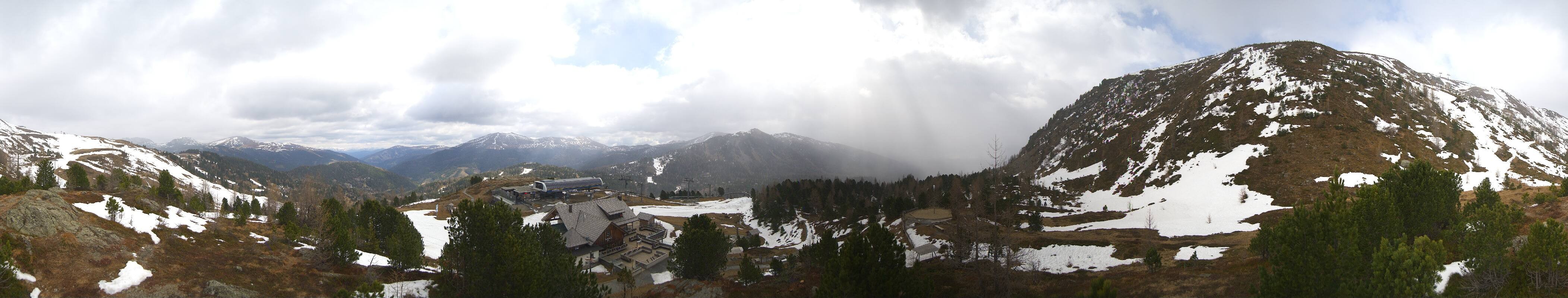 Archiv Foto Webcam AlmZeit-Hütte Turracher See