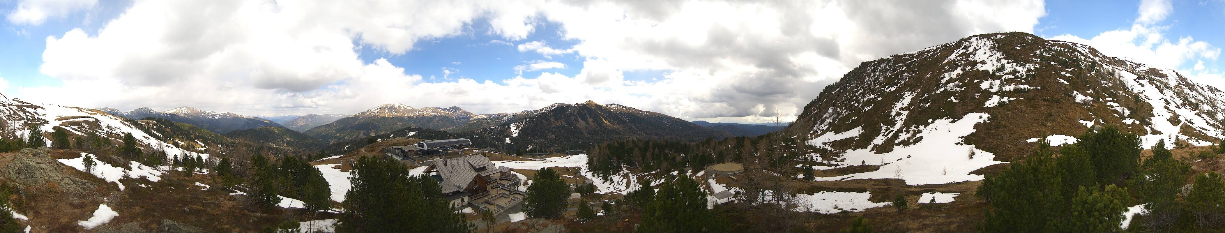 Archiv Foto Webcam AlmZeit-Hütte Turracher See