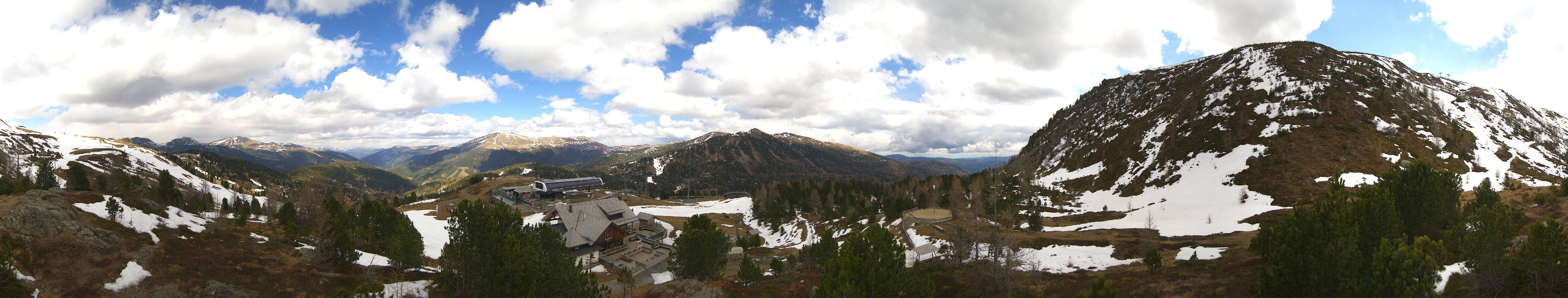 Archiv Foto Webcam AlmZeit-Hütte Turracher See