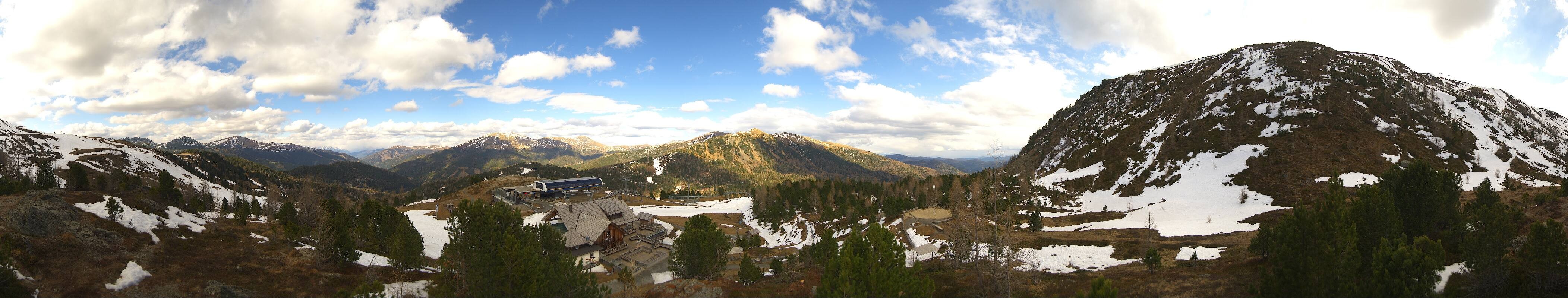 Archiv Foto Webcam AlmZeit-Hütte Turracher See