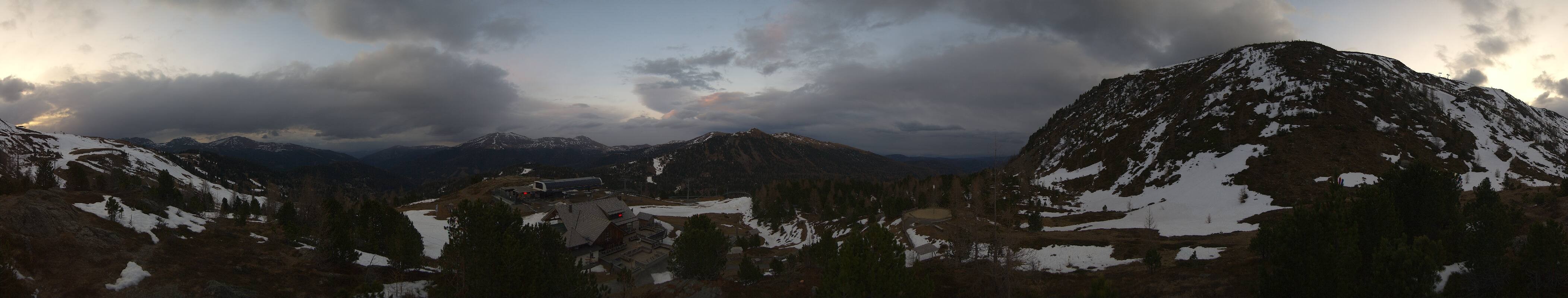 Archiv Foto Webcam AlmZeit-Hütte Turracher See