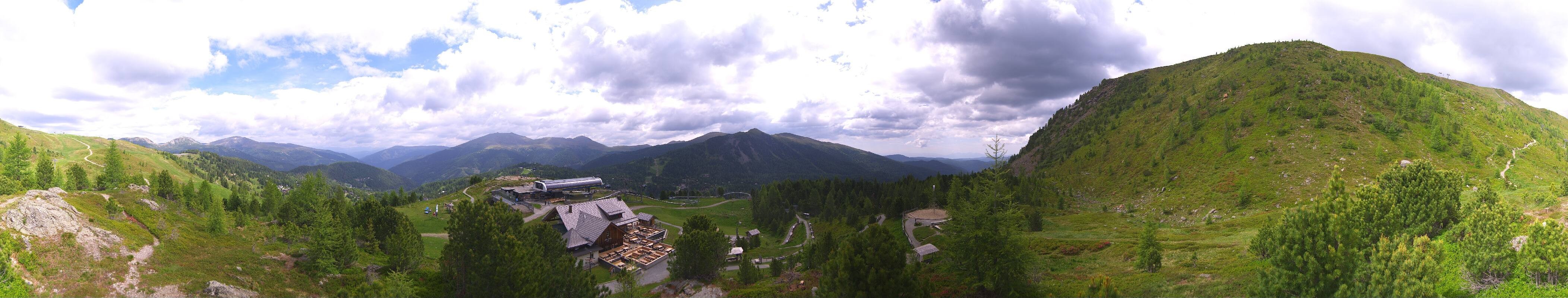 Archiv Foto Webcam AlmZeit-Hütte Turracher See