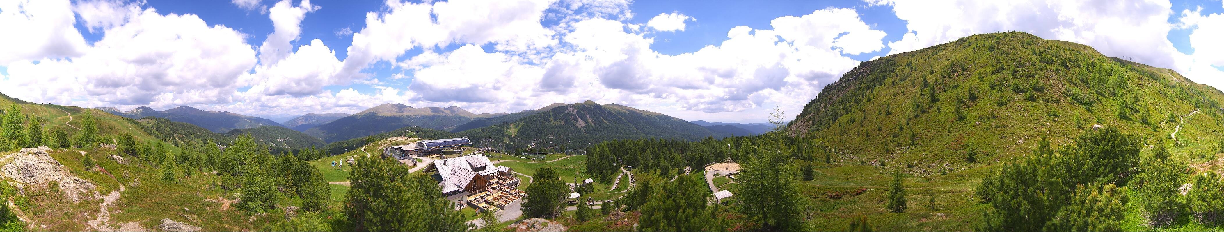 Archiv Foto Webcam AlmZeit-Hütte Turracher See