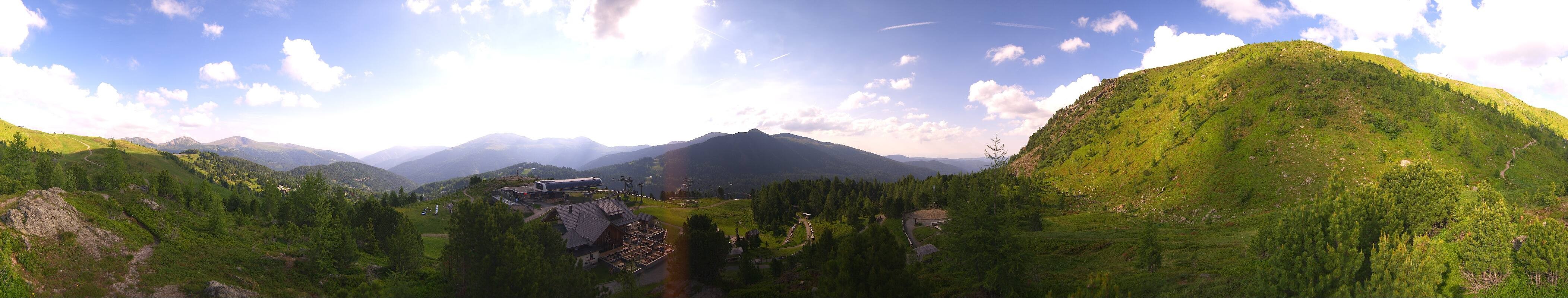 Archiv Foto Webcam AlmZeit-Hütte Turracher See