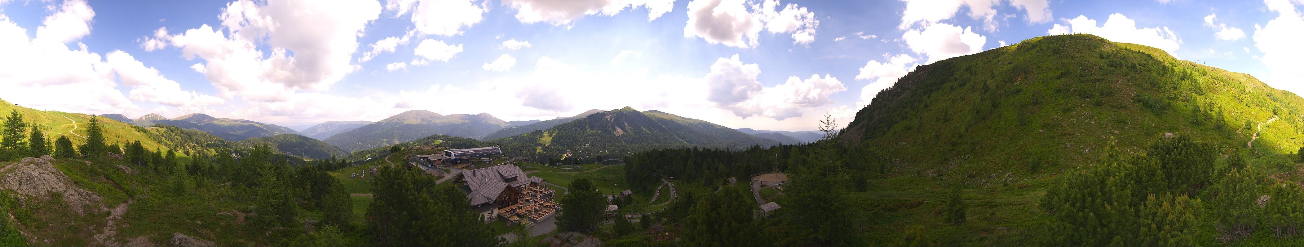 Archiv Foto Webcam AlmZeit-Hütte Turracher See