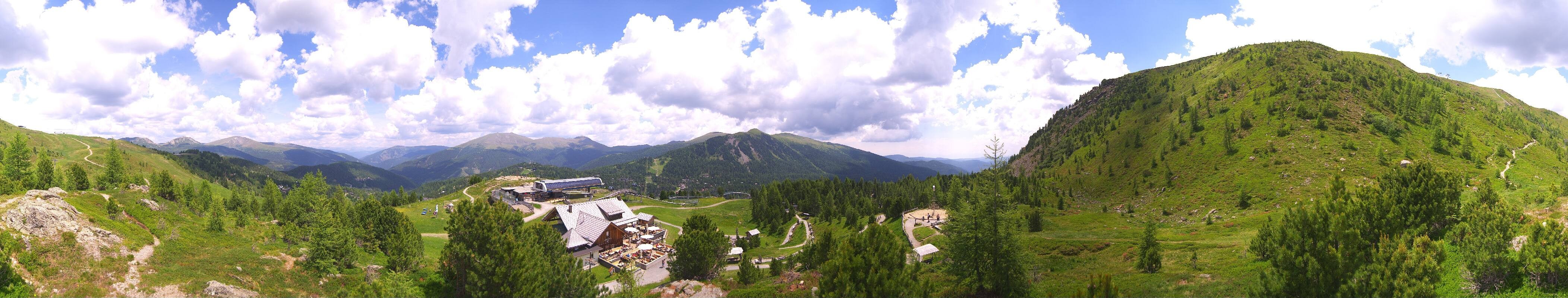 Archiv Foto Webcam AlmZeit-Hütte Turracher See