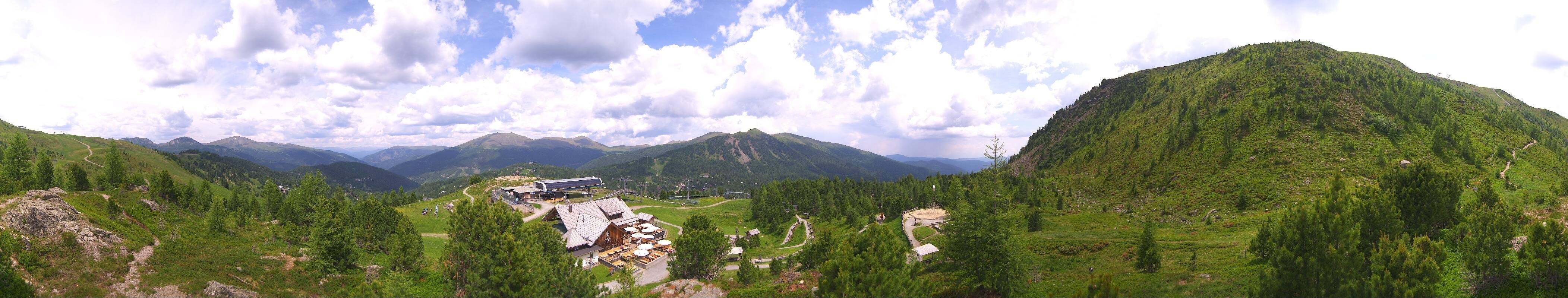 Archiv Foto Webcam AlmZeit-Hütte Turracher See