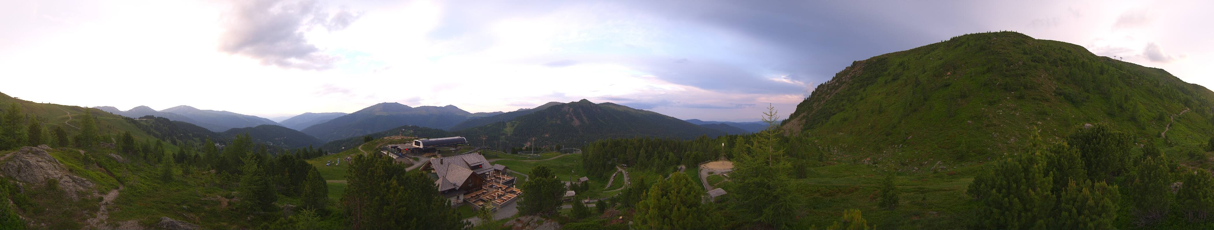 Archiv Foto Webcam AlmZeit-Hütte Turracher See