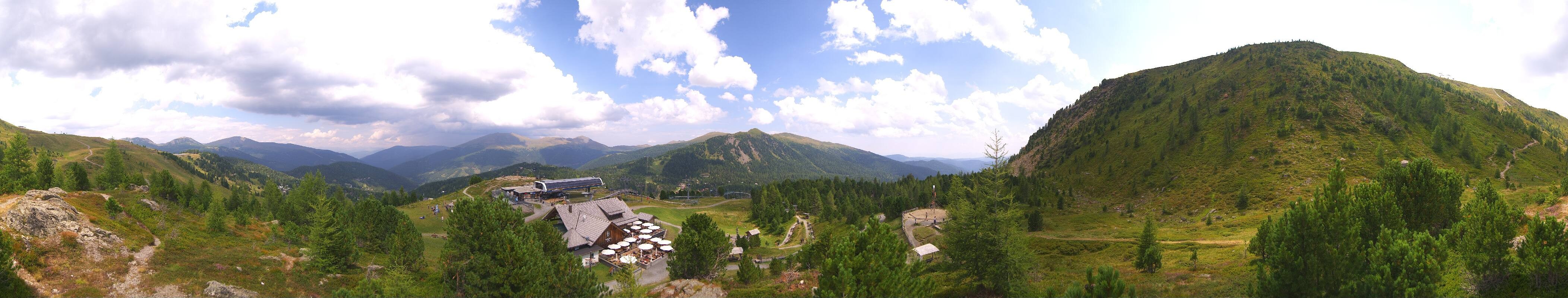 Archived image Webcam AlmZeit-hut near lake turrach