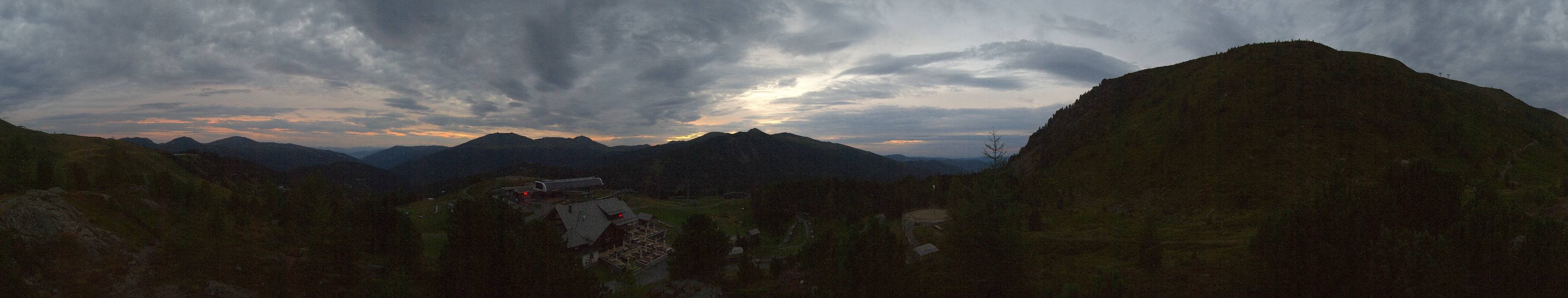Archiv Foto Webcam AlmZeit-Hütte Turracher See