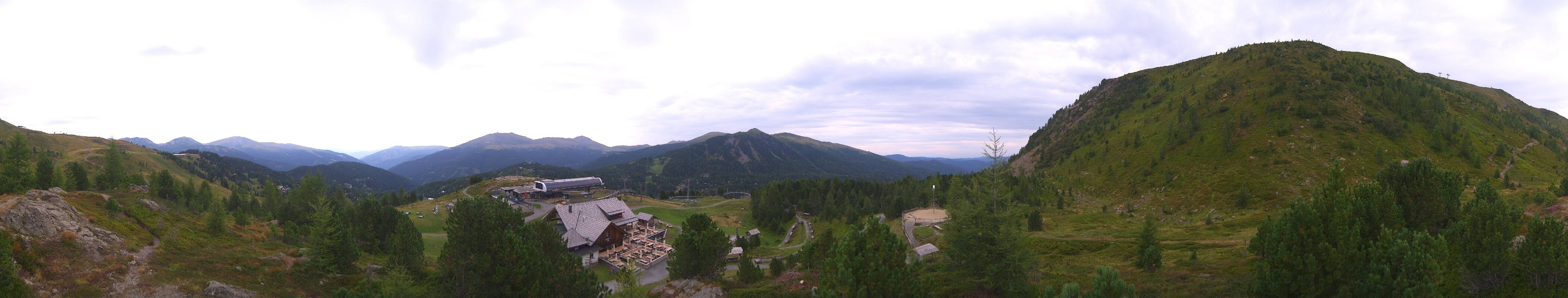 Archiv Foto Webcam AlmZeit-Hütte Turracher See