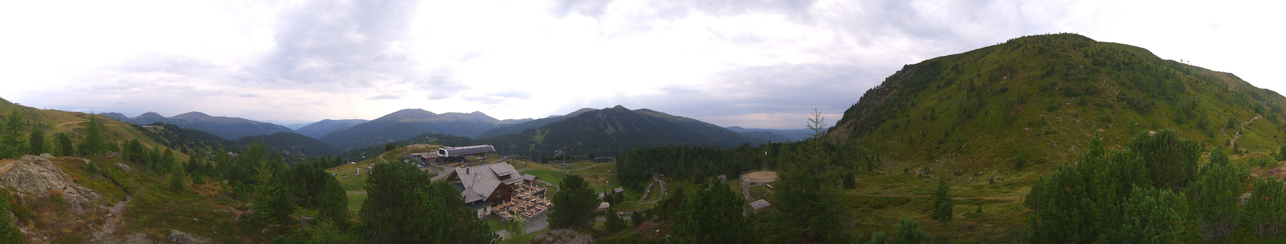 Archiv Foto Webcam AlmZeit-Hütte Turracher See