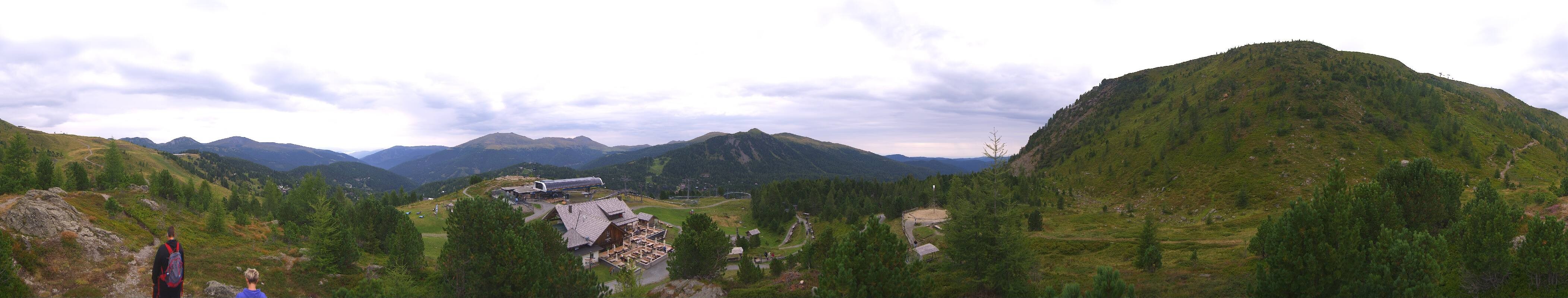 Archiv Foto Webcam AlmZeit-Hütte Turracher See