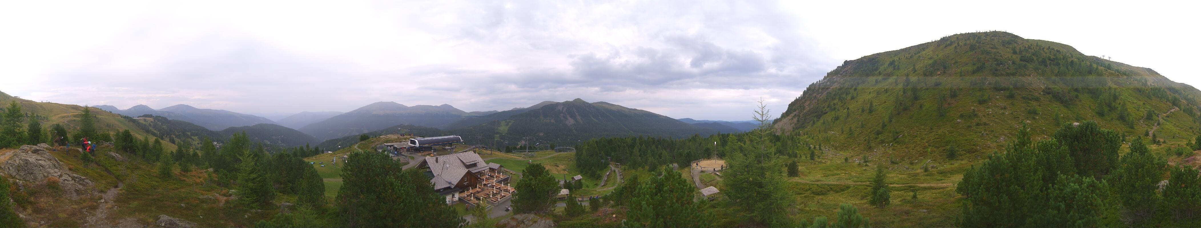 Archiv Foto Webcam AlmZeit-Hütte Turracher See