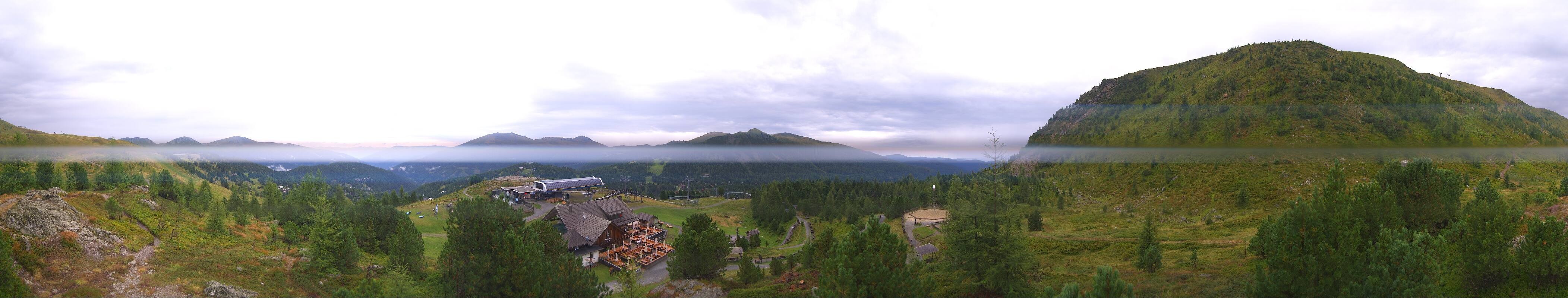 Archiv Foto Webcam AlmZeit-Hütte Turracher See