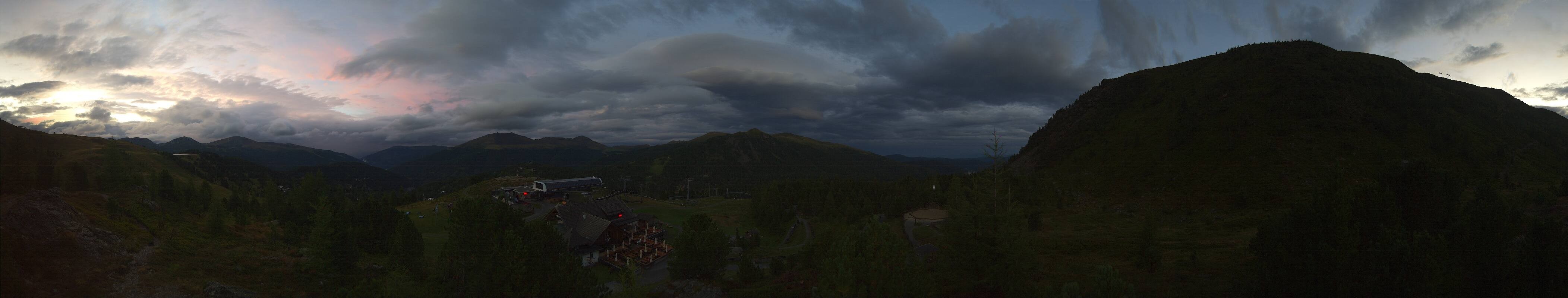 Archiv Foto Webcam AlmZeit-Hütte Turracher See
