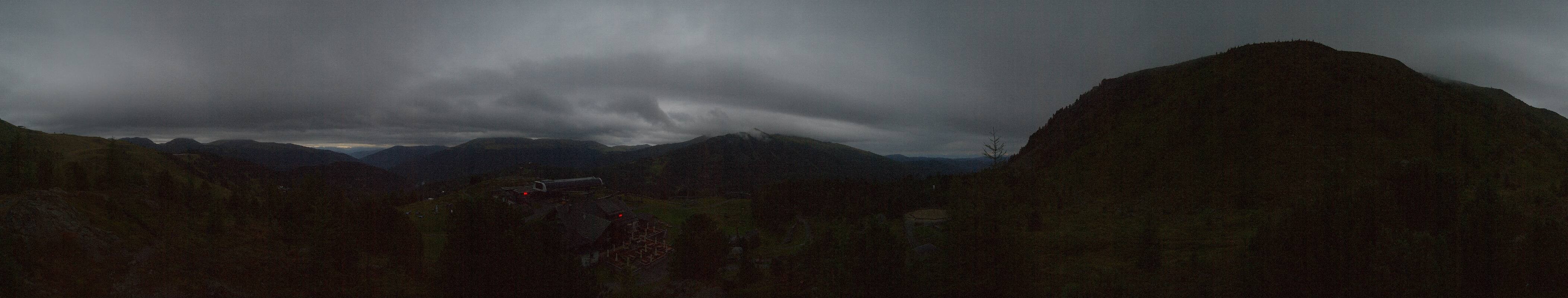 Archiv Foto Webcam AlmZeit-Hütte Turracher See