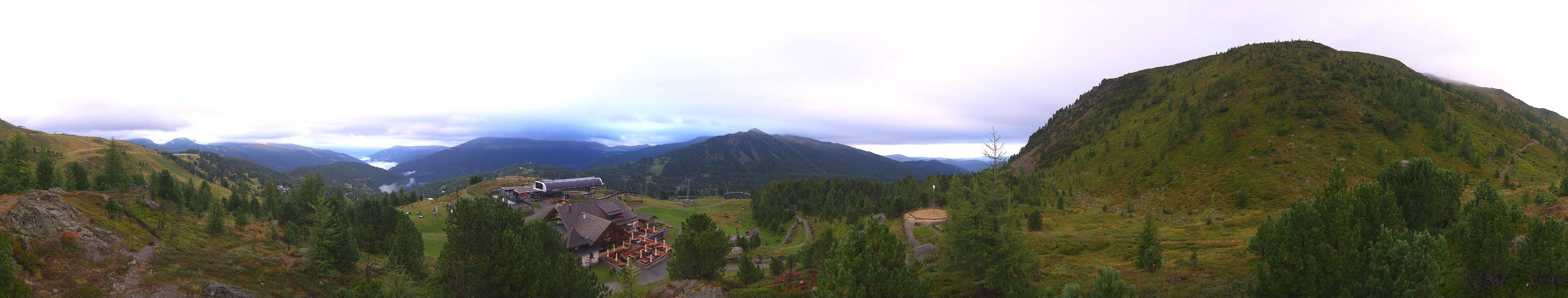Archiv Foto Webcam AlmZeit-Hütte Turracher See
