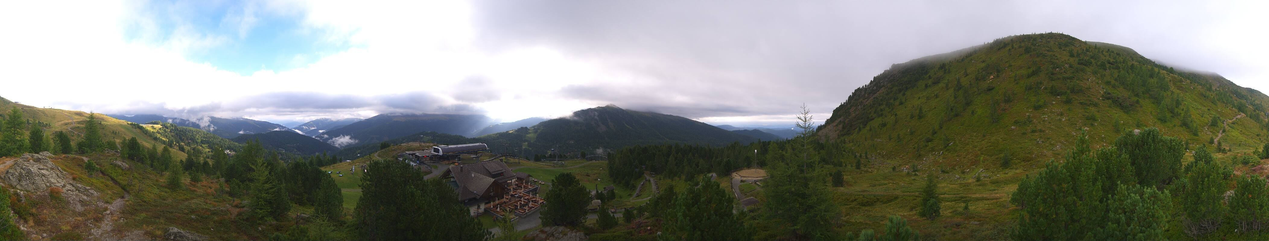 Archiv Foto Webcam AlmZeit-Hütte Turracher See