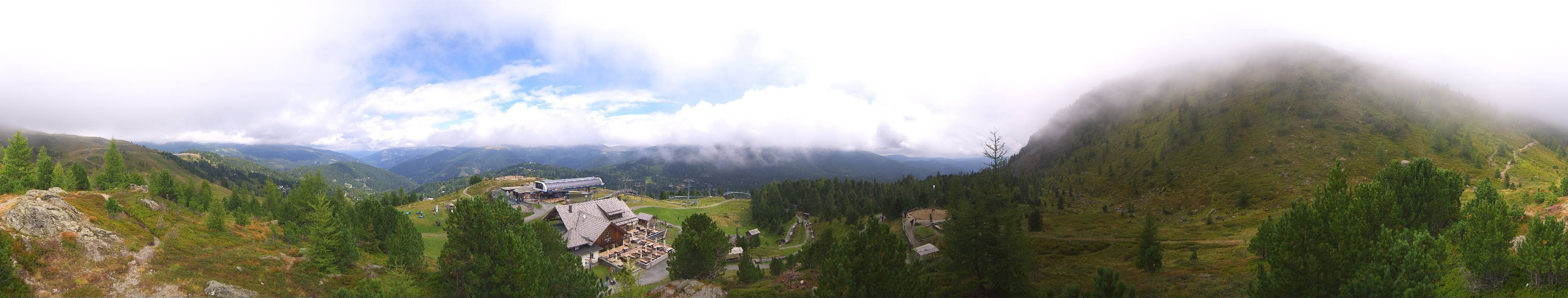 Archiv Foto Webcam AlmZeit-Hütte Turracher See