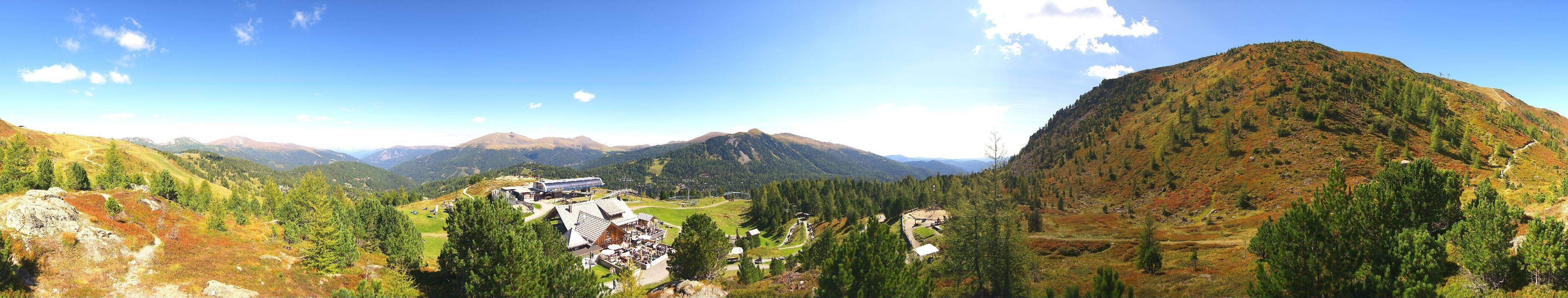 Archiv Foto Webcam AlmZeit-Hütte Turracher See