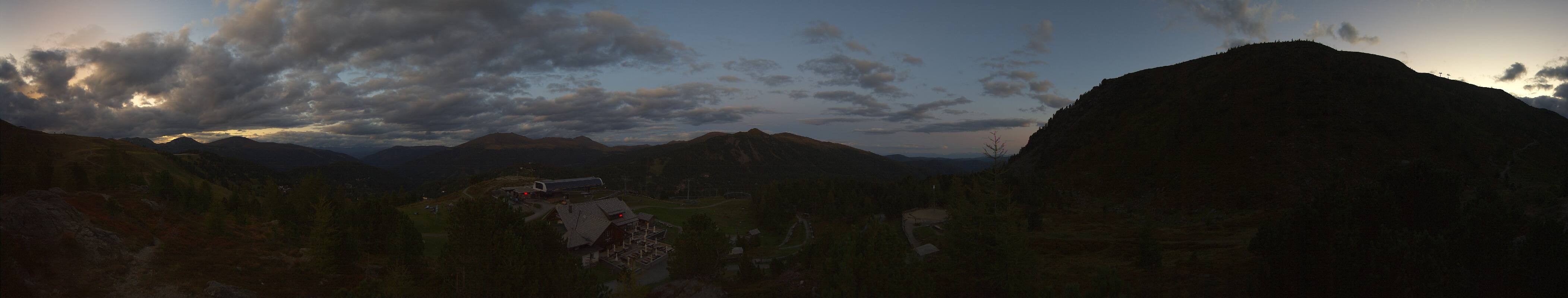 Archiv Foto Webcam AlmZeit-Hütte Turracher See