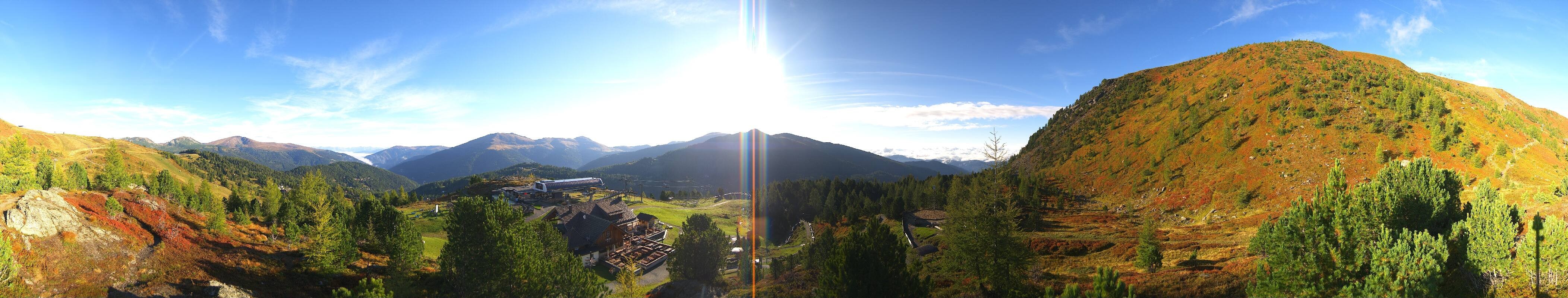 Archiv Foto Webcam AlmZeit-Hütte Turracher See